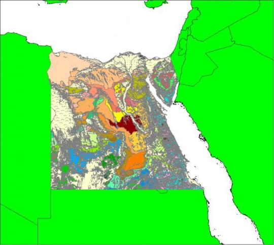 Geological Map Of Egypt Geology Of Egypt | Resource | Orr & Associates