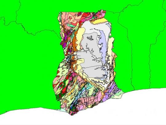 Geological Map Of Ghana Geology Of Ghana | Resource | Orr & Associates